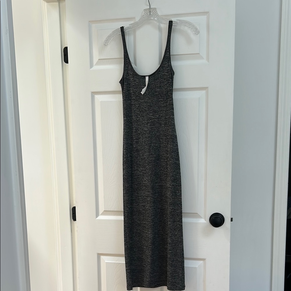 Babaton Charcoal Maxi Dress